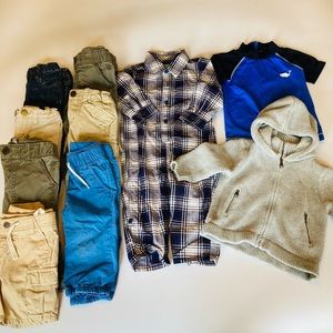 Gap Baby Lots. Pants, Shorts, Jumper, Swim Shirt & Knit Sweater 12-18 months
